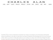 Tablet Screenshot of charlesalaninc.com